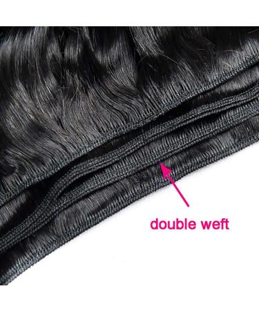 Nomo Brazilian Virgin Straight Human Hair Bundles 14 16 18 Inch - 100% Unprocessed 3 Bundles for Black Women, Natural Black Color Hair Extensions - Buy Online on GoSupps.com