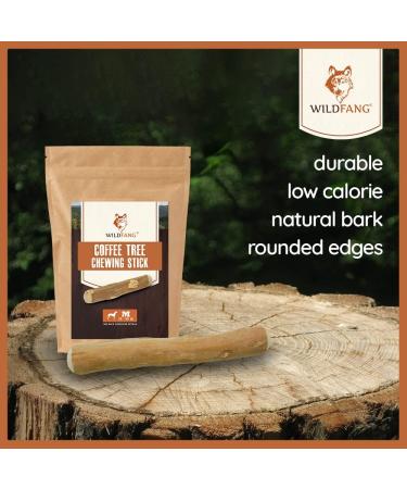 Wildfang Coffee Wood Dogs | Durable 100% Natural Chewing Root for Small Breeds (XXS) - Safe & Splinter-Free Chew Toy for Dogs & Puppies Up to 5 kg - Buy Online on GoSupps.com