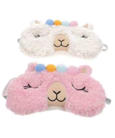 FOMIYES 6 Pcs Blindfold Travel Eye Mask Cover Soft Night Eyeshade Sleep Eye Supple Eye Cover Sleeping Eye Patch Scented Light Eye Plush Eye Shade Face Mask Portable Child Sherpa