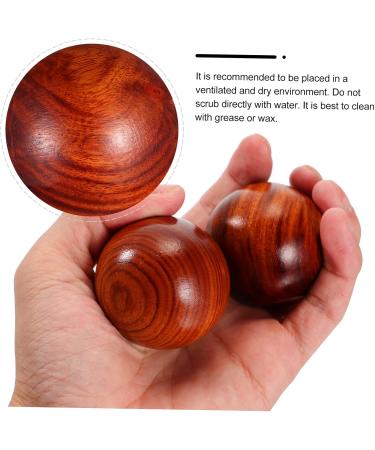 Magiclulu Handmade Baoding Balls - Carving Massage Devices for Fun & Health | Unique Woodwerk Desktop Decorations - Buy Online on GoSupps.com