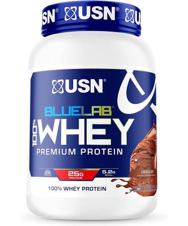 USN BlueLab 100% Whey Protein Powder - Keto Friendly, Low Carb & Calorie, Chocolate 2lb (FWHB0008002) - Buy Online on GoSupps.com
