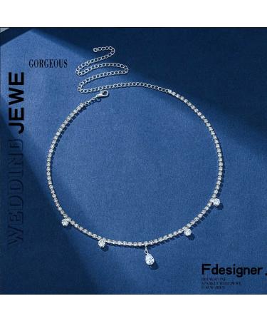 Rhinestone Vintage Bride Headpiece - Silver Boho Wedding Head Chain for Women - Bridal Hair Jewelry for Party and Festival - Buy Online on GoSupps.com