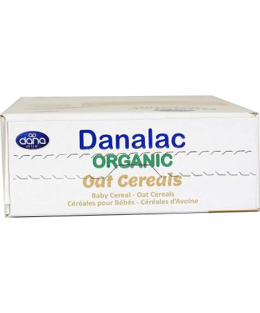 DANALAC Organic Oat Baby Cereal 200g - Sugar-Free Porridge for Babies 6 Months+ | Pack of 1 - Buy Online on GoSupps.com
