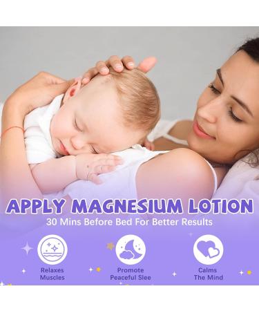Magnesium Lotion for Kids Magnesium Cream for Babies Reduces Pre-Bed Anxiety & Extends Sleep Duration Lavender with Vitamins D3 K2 B6 Melatonin-Free for Sensitive Skin (4 Oz) 4 Ounce (Pack of 1) - Buy Online on GoSupps.com