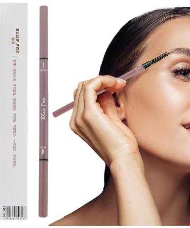 Eyebrow Pen | Makeup Brow Pencil Double Headed - Long-Lasting Professional Eyebrow Definer for Stays on All Day Creates Natural Daily Look Hersil dark brown - Buy Online on GoSupps.com