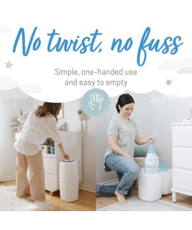 Buy Angelcare Diaper Pail Refill Pack Plus 12 Pack - Blue - Eco-Friendly Odor Control | Fast International Shipping - Buy Online on GoSupps.com