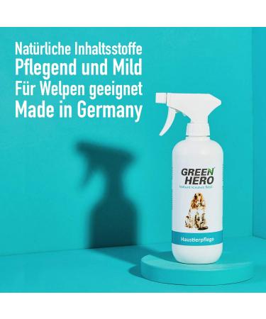 Green Hero Agency Pet Care Spray for Itching Mites | 500ml for Dogs & Cats - Supports Skin Regeneration - Buy Online on GoSupps.com