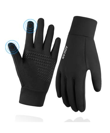 Yaniky touchscreen gloves men's women running gloves non -slip winding bicycle gloves warm winter gloves sports gloves for bike running hiking driving