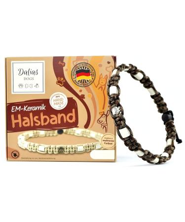 EM ceramic collar for dogs & cats - made to measure EM band original US paracord (61-70 cm camouflage) 61-70 cm camouflage