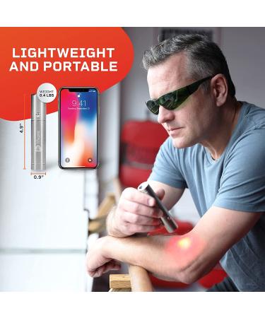 LifePro Infrared & Red Light Therapy Device for Joint and Muscle Pain Relief - 3 Wavelengths for Inflammation - Face & Body Use | LumiCure - Buy Online on GoSupps.com