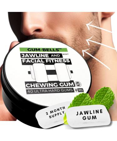Gumbells 12XHard Jawline & facial fitness xylitol chewing gum (2MONTH-PACK) Enhance Define & strengthen your Jaw Jawline Face Mouth & Jawrz Chios style Workout exerciser trainer GUM 4 Men & Women - Buy Online on GoSupps.com