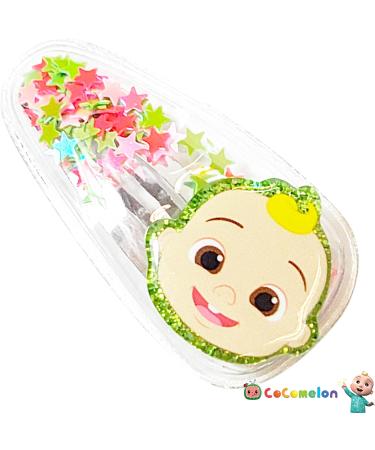 LUV HER Cocomelon Hair Clips For Girls 6pc Magical Confetti Hair Clips with Favorite Cocomelon Character Charms Ages 3+ - Buy Online on GoSupps.com
