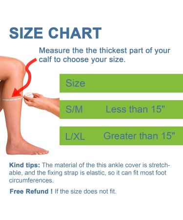 Ankle Monitor Cover for Scram GPS Alcohol Bracelet | Adjustable Velcro Shock Absorbing Protective Cover for Men & Women (S/M - Buy Online on GoSupps.com
