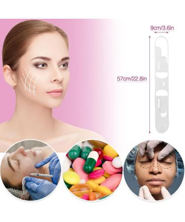 WLLHYF V Line Lifting Mask Reusable Double Chin Reducer Chin Strap Face Belts V Line Face Toning Belts Lift and Tighten Prevent Sagging Women(white) - Buy Online on GoSupps.com