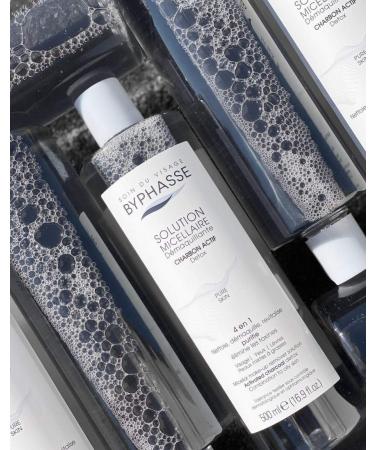 Byphasse Micellar Water with Activated Carbon for Oily Skin - Unisex - 500 ml | International Shipping Available - Buy Online on GoSupps.com