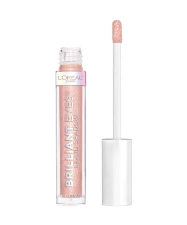 L'Or al Paris Makeup Brilliant Eyes Shimmer Liquid Eye Shadow  Longwearing Lasting Shimmer  Crease Resistant  Flake-proof  Precision Applicator  Quick Dry  Non-greasy  Paradise Star  0.1 fluid_ounces Paradise Star 0.1 Fl...