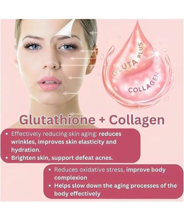 2024 New 1/2/3 Bottle Glutathione Collagen Glow Gummies - Glow Beauty Collagen Gummies for Women | Korean Organic Glutathione Gummies for Dark Spot | Brightening Skin Collagen Vitamins for Women - 60Pcs/Bottle (2Bottle - 120Pcs) - Buy Online on GoSupps.com