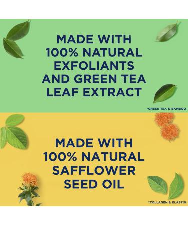 St. Ives Facial Scrub & Moisturizer Set Blackhead Clearing Green Tea & Bamboo Exfoliation + Salicylic Acid Acne Treatment & Collagen Cream Skincare for Clear Skin - Buy Online on GoSupps.com