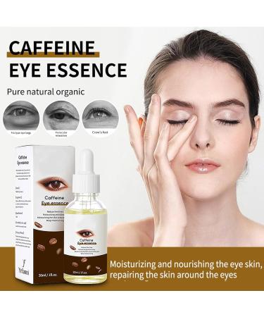 Caffeine Eye Serum Eye Serum for Puffy Eyes Eye Cream for Dark Circles and Puffy Eyes Eye Puffiness Reducer with Vitamin C Under Eye Firming Serum Anti Aging&Deep Hydration Eye Bags Remover Men&Women - Buy Online on GoSupps.com