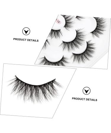 minkissy 2 Boxes 6d False Eyelashes Girls Accessories Girl Makeup False Eyelash Accessories for Girls Wispy Lashes Lash Accessories Dense Makeup Eyelashes Fake Eyelash Chemical Fiber - Buy Online on GoSupps.com