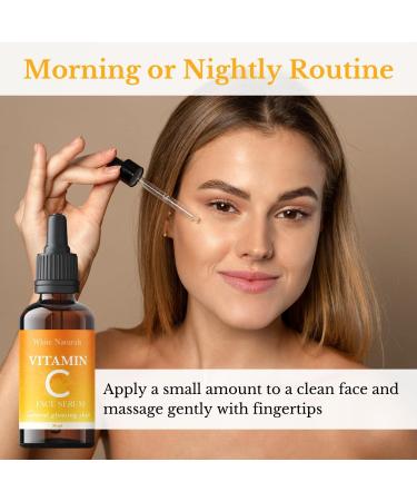 Pure Vitamin C Facial Serum - Anti-Aging Hydrating Dark Spot Reducer Fine Lines & Wrinkles Treatment for Glowing Skin - Buy Online on GoSupps.com