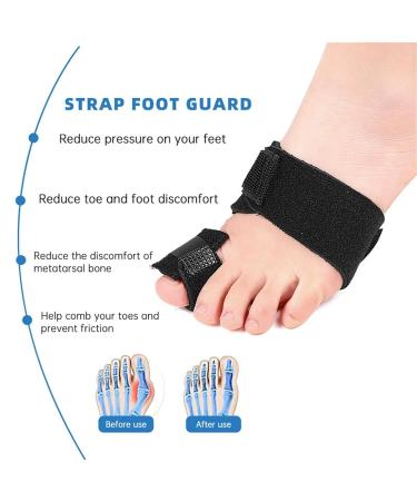 JIAWEIIY Big Toe Bunion Corrector Splint for Left Foot - Effective Bunion Relief & Straightener | International Shipping Available - Buy Online on GoSupps.com