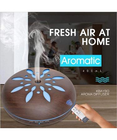 550ml Essential Oil Diffuser | Aromatherapy with Auto Shut-Off | 7 Colors LED Lights | Perfect Gift for Home - Buy Online on GoSupps.com