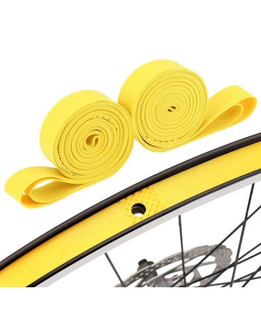 2 PCS Bike Tire Liners 700C for Road Bike Rim Tape Inner Tube Protection Liner Anti-Puncture Rim Strip