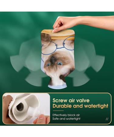 Cat Hot Water Bottle with Plush Cover - Hand Warmer for Adults & Kids | 26.5x15.3cm | Perfect for Cozy Comfort - Buy Online on GoSupps.com