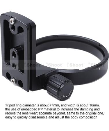 iShoot Lens Support Collar for Nikon AF 80-400mm & 300mm - Quick Release Plate Included - Buy Online on GoSupps.com