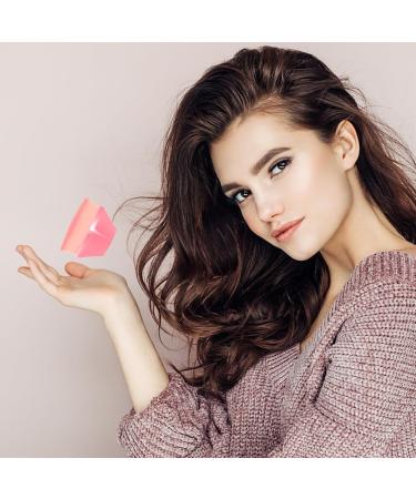 Auauy Foundation Brush - Flat Seamless Makeup Brush with Storage Box | Portable Blush Brush in Rose - Ideal for Liquid Foundation & Seamless Application - Buy Online on GoSupps.com