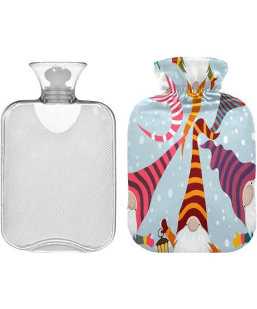 Funny Hot Water Bottle with Soft Fleece Cover | 2L Hot Water Bag for Hot & Cold Compresses - Perfect for Cozy Comfort - Buy Online on GoSupps.com