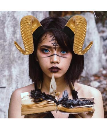 Amosfun Bull Headband - Animal Horn Headdress for Festivals & Parties | Dress Up Costume Accessory - Buy Online on GoSupps.com