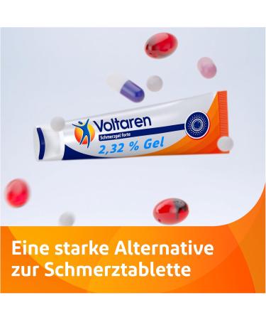 Voltaren Pain Gel Forte 23.2 mg/g - 180g for Acute Back Muscle & Joint Pain Relief | Fast International Shipping - Buy Online on GoSupps.com