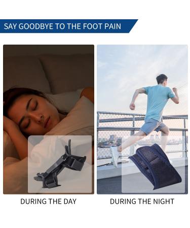 Plantar Fasciitis Night Splint for Men & Women - Dorsal Foot Brace for Relief - Buy Online on GoSupps.com