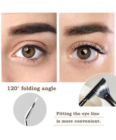 Dolly Mascara Fan Brush Set - Angled Fan Shaped Eyelash Brushes for Perfect Lashes (5PCS) - Buy Online on GoSupps.com