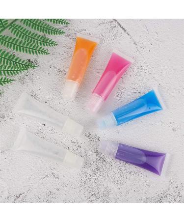 Refillable Clear Lip Balm Tube 10ml | Empty Cosmetic Container for Lip Gloss & Travel Makeup Accessories - Buy Online on GoSupps.com