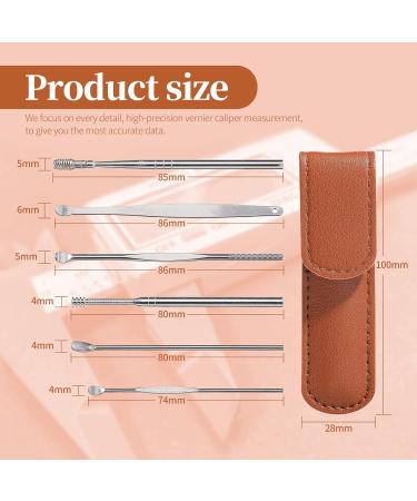 JPNK Ear Cleaning Kit - Portable Earwax Cleaner Tool Set for Home and Travel - Buy Online on GoSupps.com