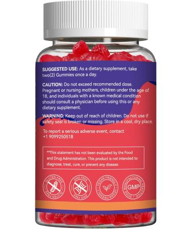 Calcium Magnesium Gummies 600MG Calcium Magnesium Zinc Gummies with Vitamin D3 - High Absorption Complex Calcium Supplement Vegan 60 Counts 60 Count (Pack of 1) - Buy Online on GoSupps.com