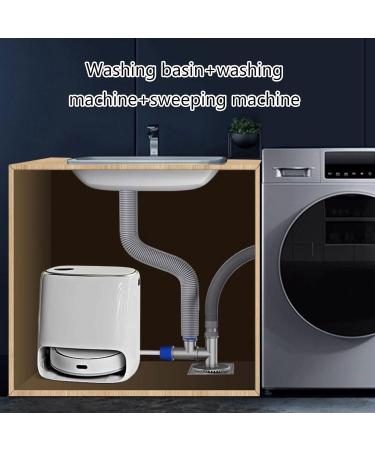 Efficient Sewer Drain Hoses Ground Drain Connector Odor Overflows Prevention Adapter Simple Install for Washing Machines one size Silver-four Way Cover - Buy Online on GoSupps.com