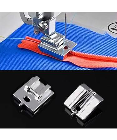 TISEKER 4 Piece Zipper Foot Sewing Machine Presser Set - Invisible Concealed Narrow Zipper Foot for Singer, Brother, Janome, Babylock Low Shank Machines - Buy Online on GoSupps.com
