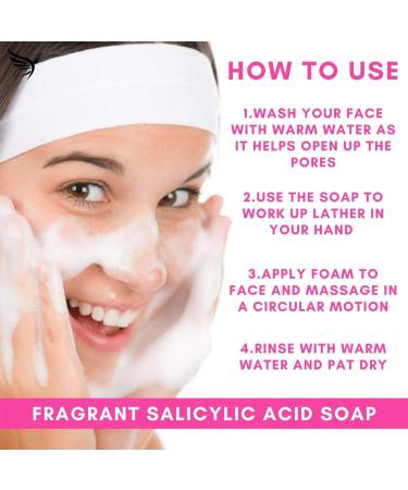 Sulphur Soap Bar with Advanced Salicylic Acid - 100g | Made In U.K | Paraben and Cruelty Free - Buy Online on GoSupps.com