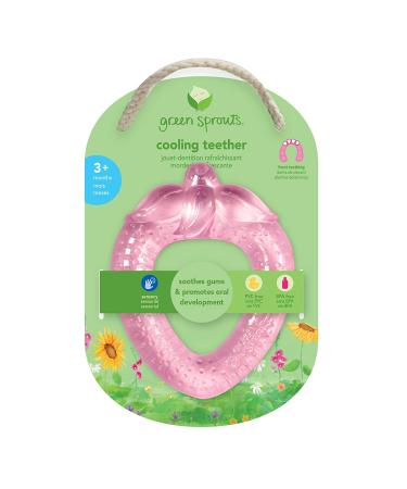Green Sprouts Strawberry Cooling Teether for 3+ Months - Soothing Relief for Babies - Buy Online on GoSupps.com