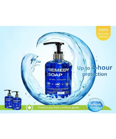 Tea Tree Oil Shower Gel Soap 16 oz. - 100% Natural for Body Odor, Jock Itch, Ringworm, Yeast Infection, Acne - Men & Women - Buy Online on GoSupps.com