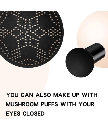 Mushroom Head Air Cushion CC Cream BB Cream Liquid Primer Foundation Full Coverage Primer and Mushroom Air Cushion CC Cream for flawless make-up even skin tone - Ivory - Buy Online on GoSupps.com
