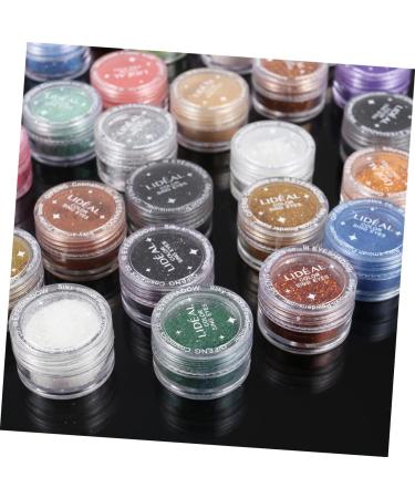NOLITOY 30pc Party Dust Multi-colors Glitter Eye Cosmetic Pigments Makeup Loose Shimmer Eyeshadow Shadow - Buy Online on GoSupps.com