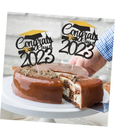 IMIKEYA 6pcs 2023 Graduation Cake Decorating Cupcake Decorating Class a Customs 2022 Graduation Cake Picks Graduation Cake Decorations 2023 Graduation Cupcake Party Supplies Make up As Shown 15x14.3cm - Buy Online on GoSupps.com
