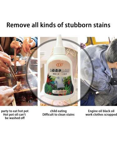 Stain Remover for Clothes Garment Stubborn Stain Cleaner - Household Cleaning Supplies for Getting Rid of Stains from Pets Blood Wine Food Beverages and More - Buy Online on GoSupps.com