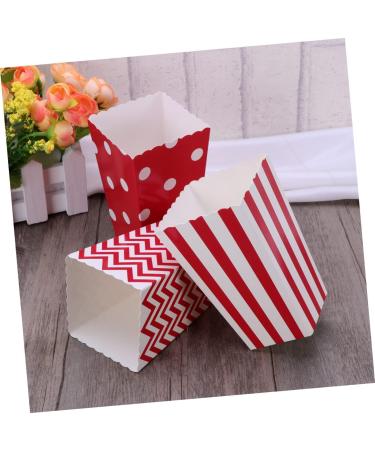 OUNONA 96 Pcs Candy Red Chicken Popcorn Box mediumx2pcs Redx2pcs - Buy Online on GoSupps.com