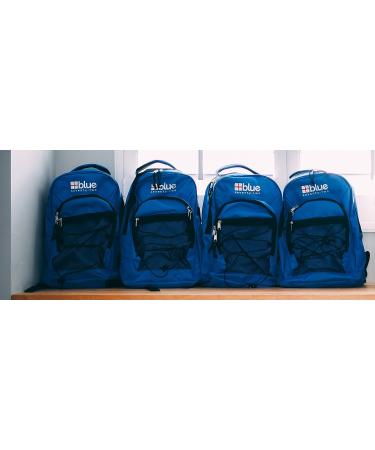 Blue Coolers Blue Seventy-Two Emergency Backpack Survival Kit - 72 Hour, 1 Person | Wildfire, Earthquake, Hurricane & Emergency Preparedness | Blue 72 Standard - Buy Online on GoSupps.com